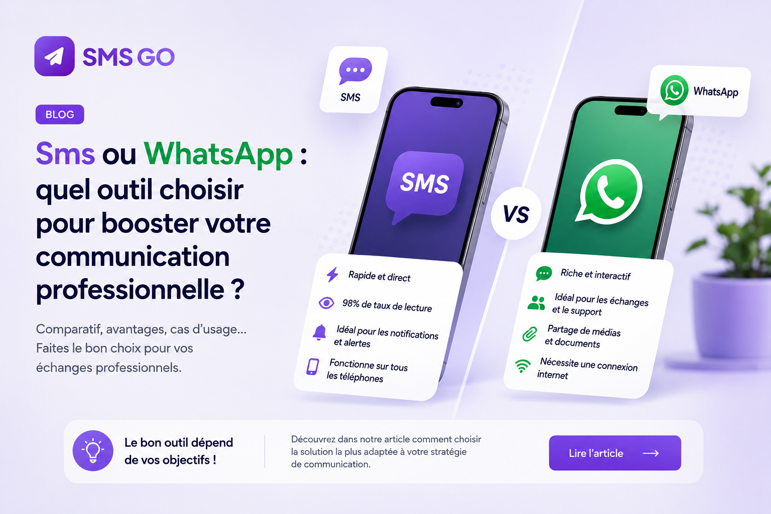 sms ou WhatsApp : quel outil choisir pour booster votre communication professionnelle ?